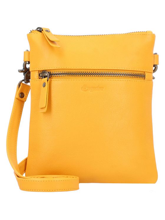 Esquire Peru-skuldertaske i læder 17 cm