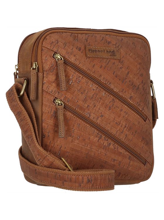 Greenland Nature Nature-skuldertaske i læder 26 cm Greenland Nature Nature-skuldertaske i læder 26 cm