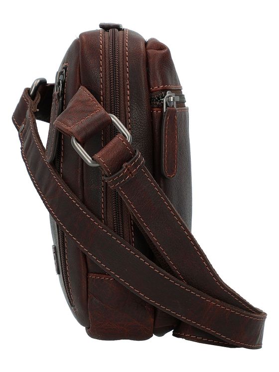 Jack Kinsky Porto Skuldertaske Læder 20 cm