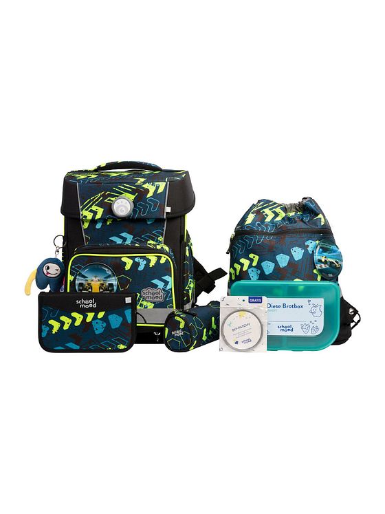 School-Mood Champion Pro Skoleransel-sæt 7-delt