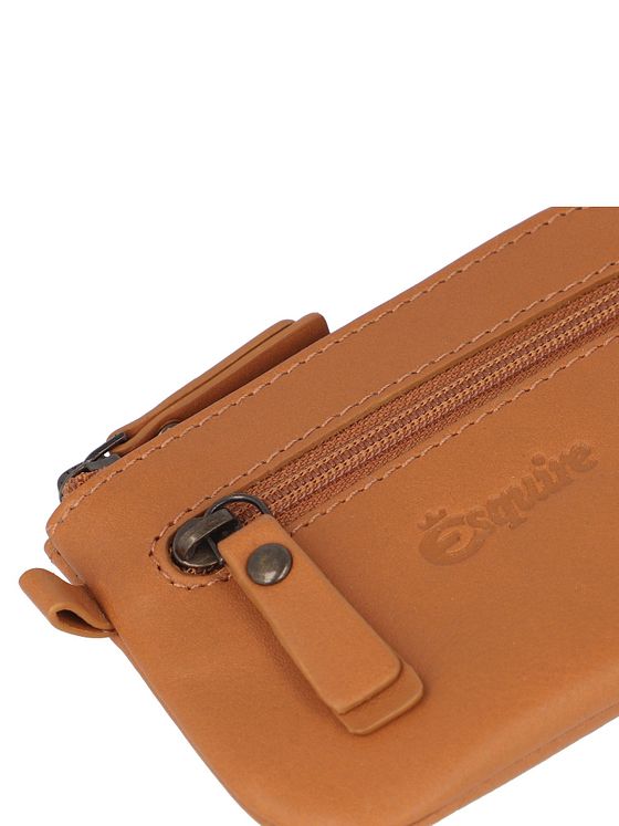 Esquire Kožené pouzdro na klíče Peru 11 cm