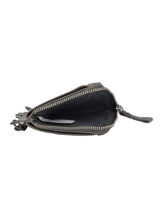 Billy the Kid Nasty Cowboys kædepung i læder 12,5 cm