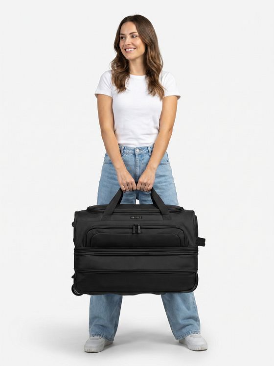 Redolz Duffle Essentials 2-Rollen Reisetasche 55 cm M mit Dehnfalte Redolz Duffle Essentials 2-Rollen Reisetasche 55 cm M mit Dehnfalte