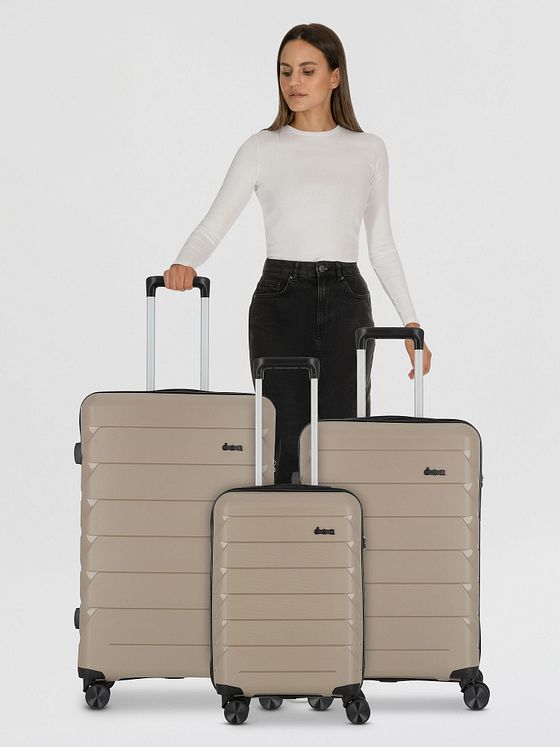 d & n Travel Line 4100 4 hjul Kuffert 3-delt d & n Travel Line 4100 4 hjul Kuffert 3-delt