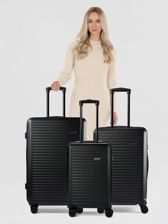 NOWI Grand Canaria 4-Rollen Kofferset 3tlg. mit Doppelrollen