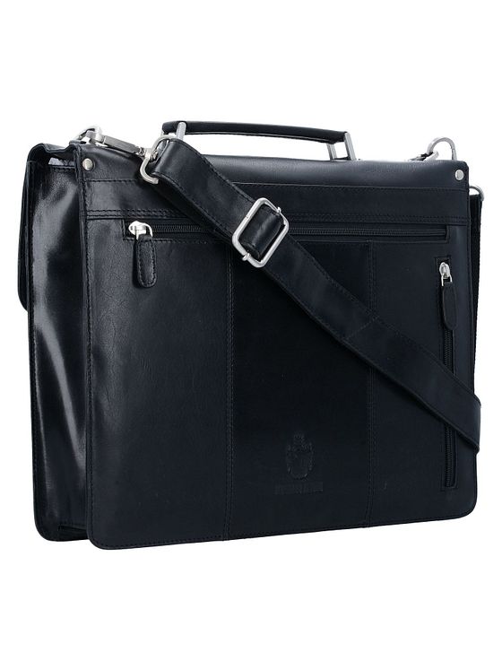 Leonhard Heyden Cambridge dokumentmappe læder 38 cm rum til bærbar computer Leonhard Heyden Cambridge dokumentmappe læder 38 cm rum til bærbar computer