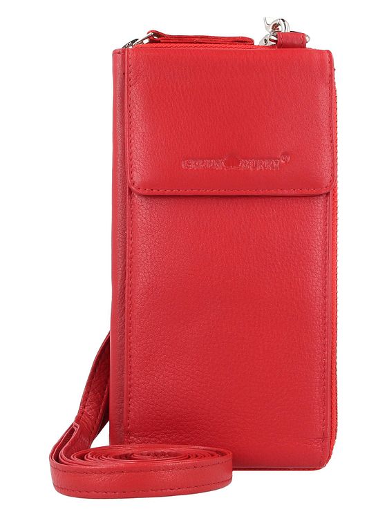 Greenburry Nappa mobiltaske i RFID-læder 8 cm