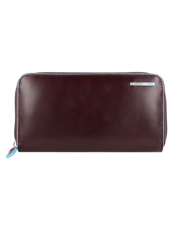 Piquadro Blå firkantet pung RFID-læder 19 cm Piquadro Blå firkantet pung RFID-læder 19 cm