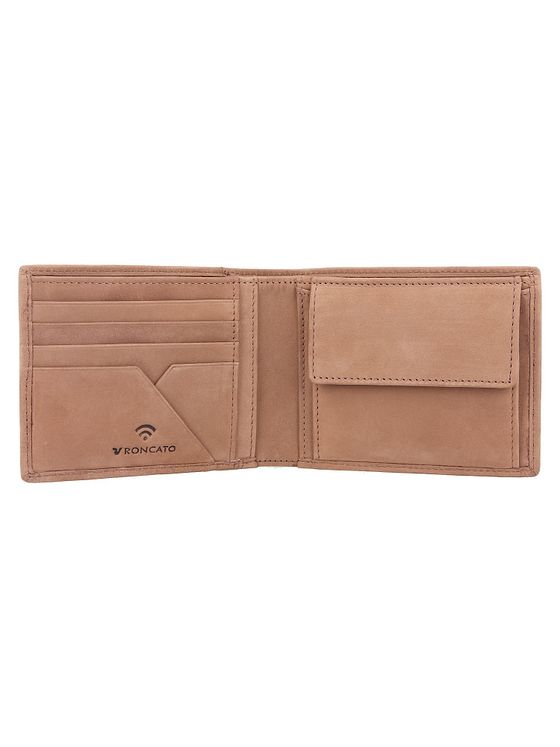 Roncato Salento pung RFID læder 12,5 cm