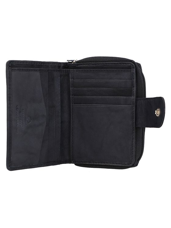 Greenburry Basic-pung i RFID-læder 9 cm