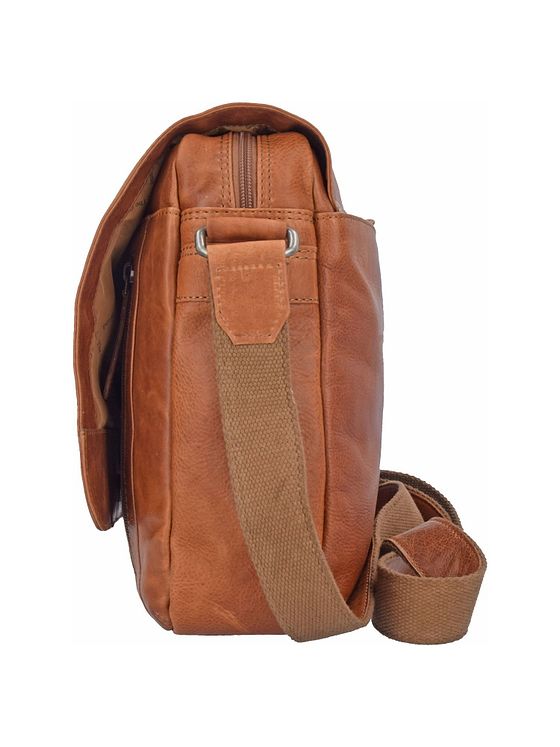 The Chesterfield Brand Wax Pull Up Skuldertaske Læder 29 cm