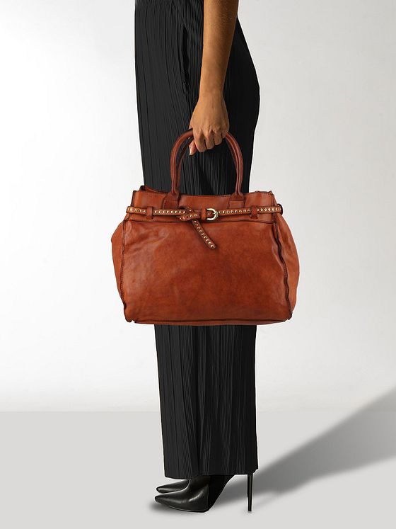 Campomaggi Kura Håndtaske Læder 33 cm