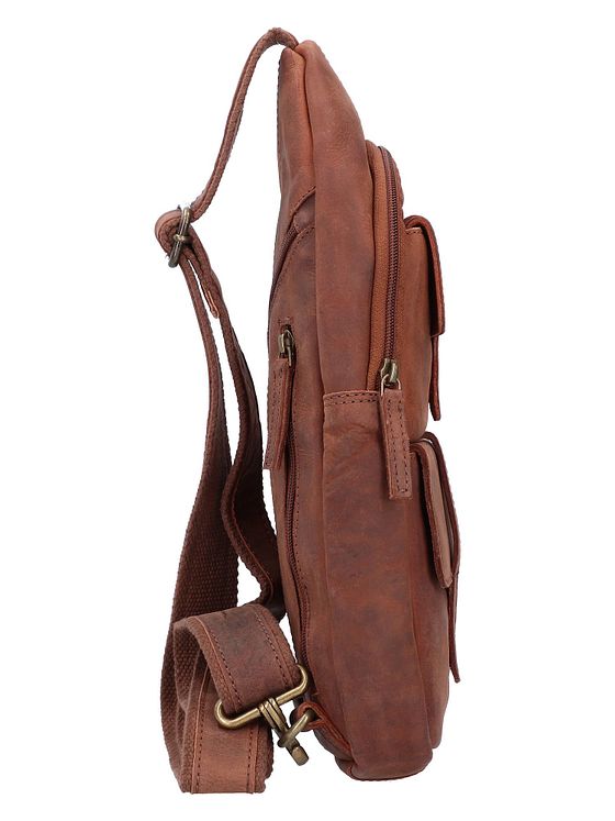 Greenland Nature Montenegro skuldertaske i læder 36 cm