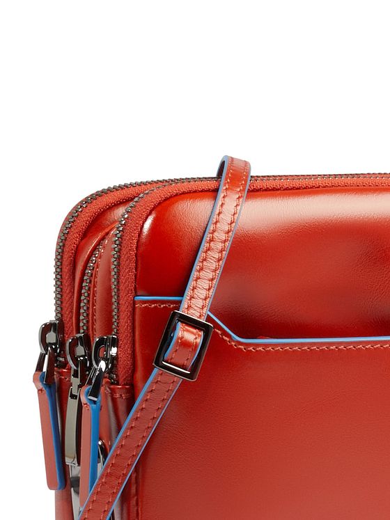 Piquadro Blue Square Skuldertaske Læder 23 cm