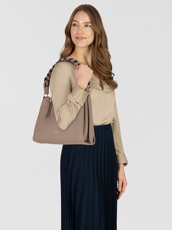 Coccinelle Boheme Bolsa de hombro Piel natural 30 cm