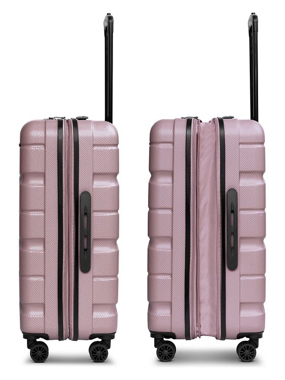 Franky Munich 4.0 4-hjulet kuffertsæt, 3-delt med stretchfoldning