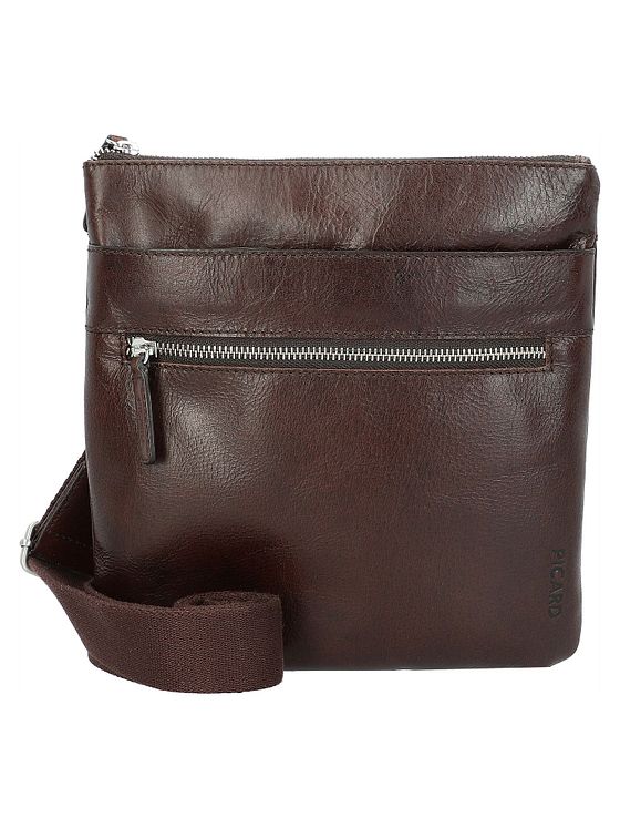 Picard Buddy-skuldertaske i læder 24 cm