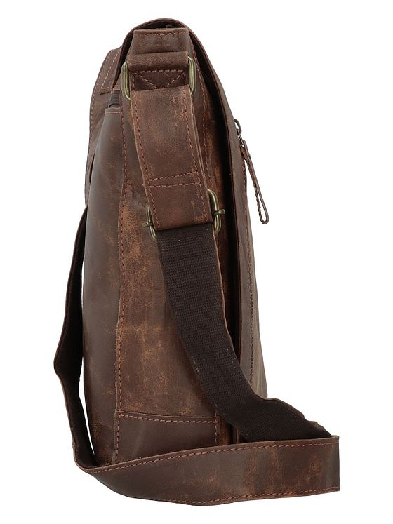 Harold's Crunchy skuldertaske i læder 27 cm