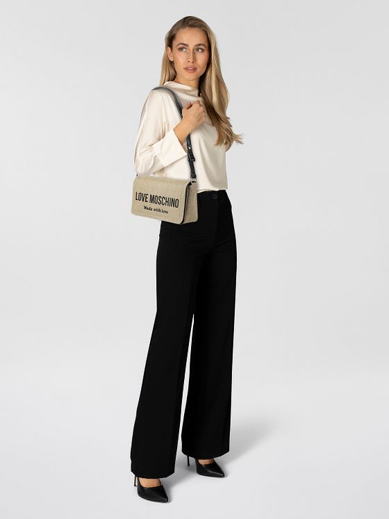 Love Moschino Cargo Canvas Taška přes rameno 24 cm