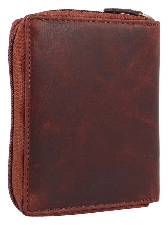 Greenburry Rugged Pung RFID-beskyttelse Læder 10 cm