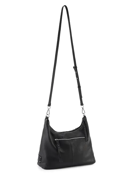 FredsBruder Calm Weave Bolsa de hombro Piel natural 38 cm