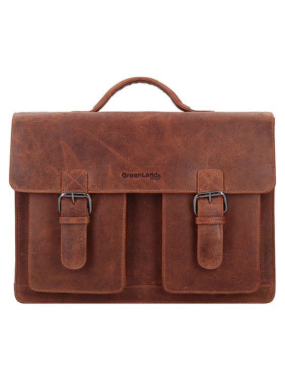 Greenland Nature Montana dokumentmappe i læder 40 cm