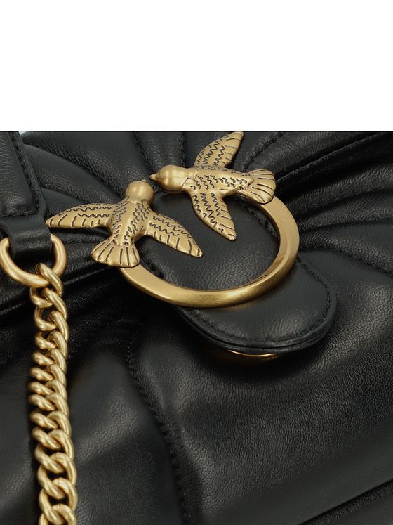 PINKO Love Puff Skuldertaske Læder 23 cm
