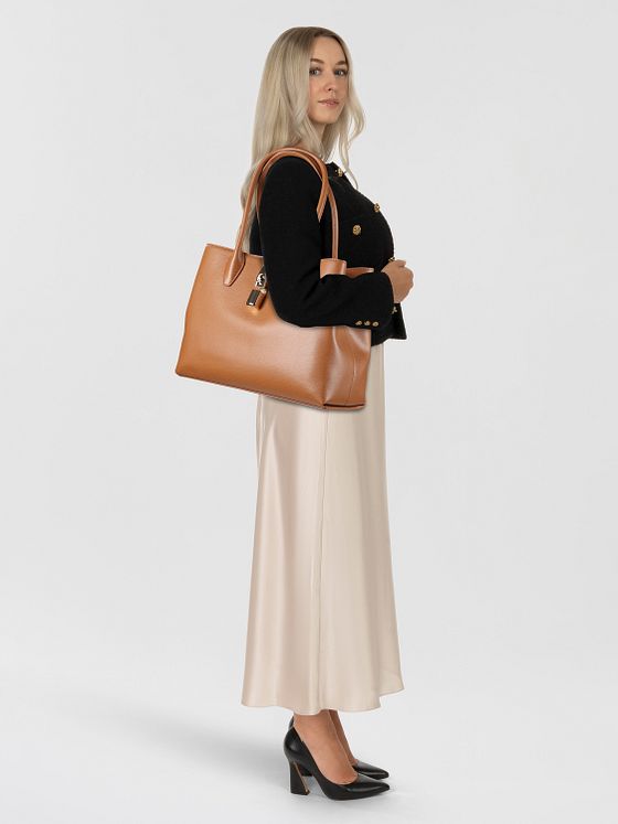 Furla Goccia Shopper-taske M Læder 33 cm Furla Goccia Shopper-taske M Læder 33 cm