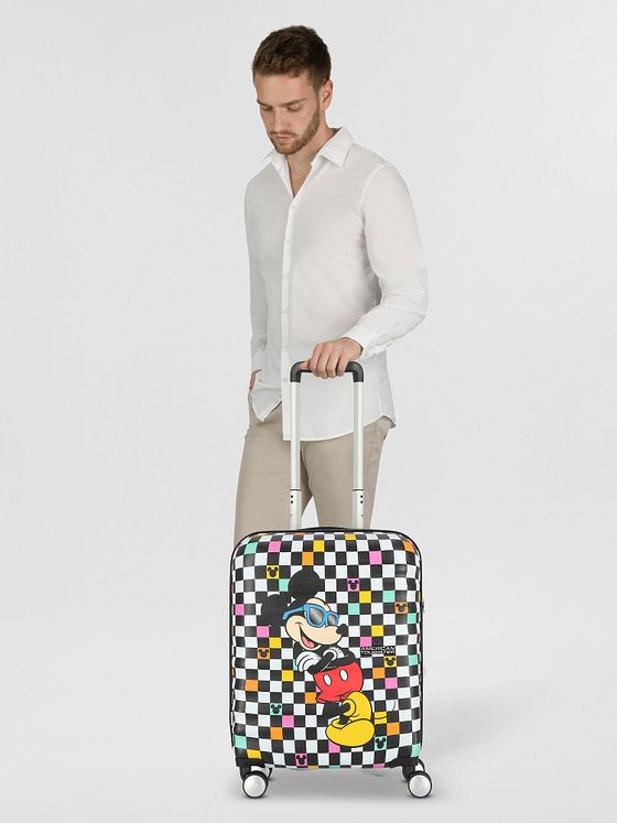 American Tourister Wavebreaker Disney 4 rullar Kabinvagn 55 cm