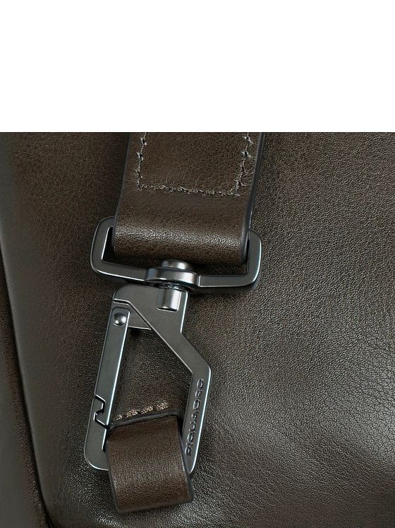 Piquadro Philip Skuldertaske Læder 20 cm