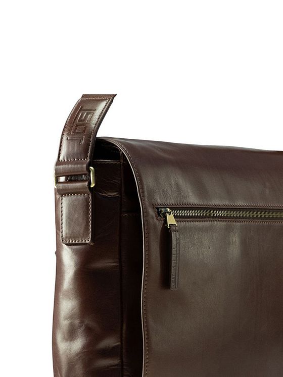 Jost Skagen Dokumenttaske Messenger Læder 38 cm Laptoprum