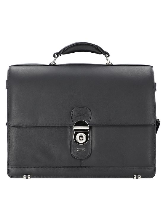 Alassio Monza dokumentmappe læder 38 cm rum til bærbar computer