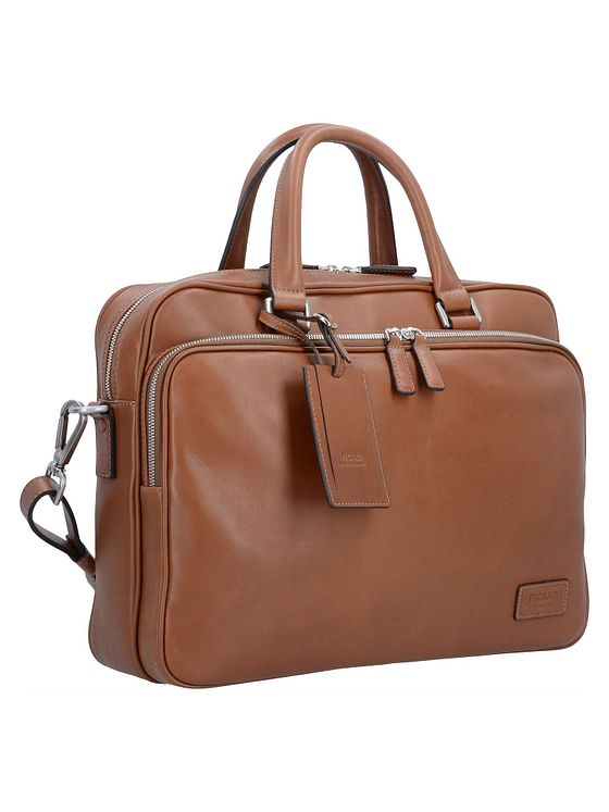 Picard Autentisk dokumentmappe i læder med 38 cm rum til bærbar computer Picard Autentisk dokumentmappe i læder med 38 cm rum til bærbar computer