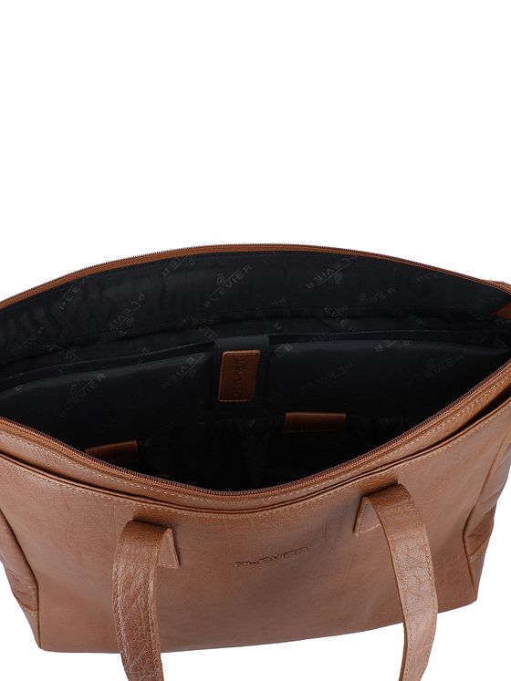 Plevier Rock Shopper-taske Læder 41 cm Laptoprum