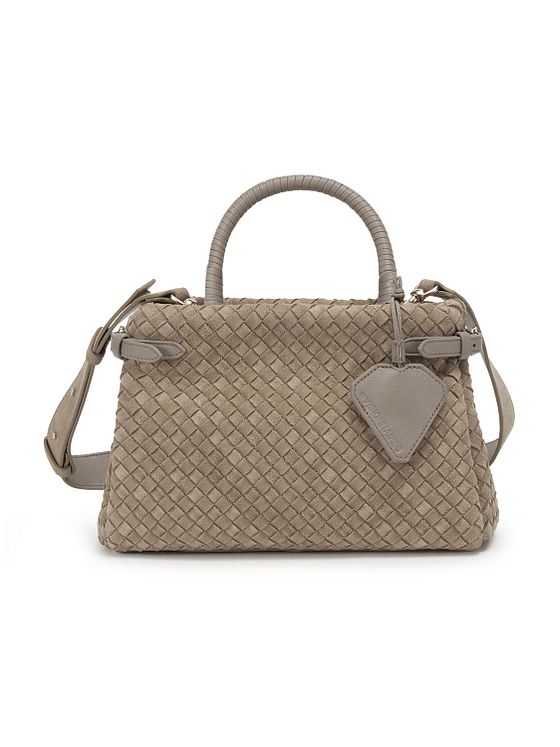 LES VISIONNAIRES Issac Weave Håndtaske Læder 31 cm