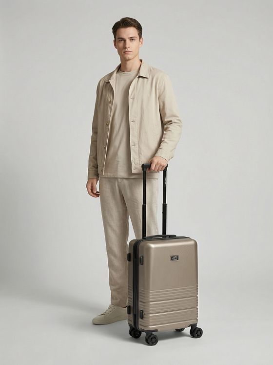 camel active Hanoi 4 hjul Kabinetrolley S 55 cm med strækfold