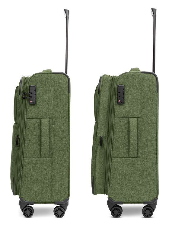 Redolz Essentials 12 THREE SET 4 hjul Kuffert 3-delt med strækfold