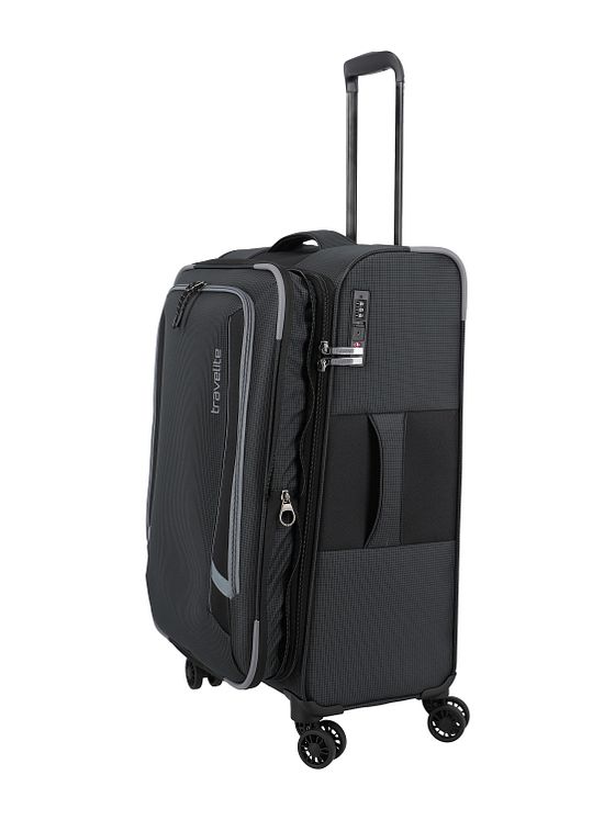 Travelite Corsiica 4 hjul Trolley M 67 cm med strækfold Travelite Corsiica 4 hjul Trolley M 67 cm med strækfold