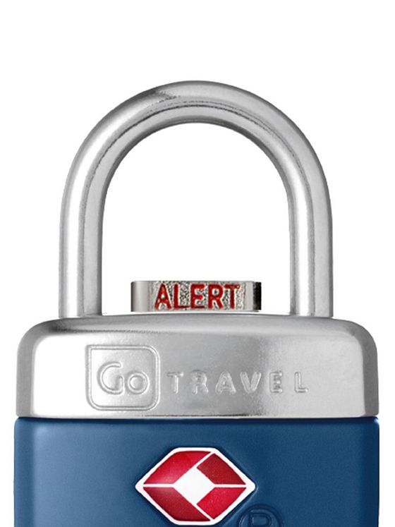 Go Travel Bagagetilbehør TSA-hængelås med "Alert"-funktion