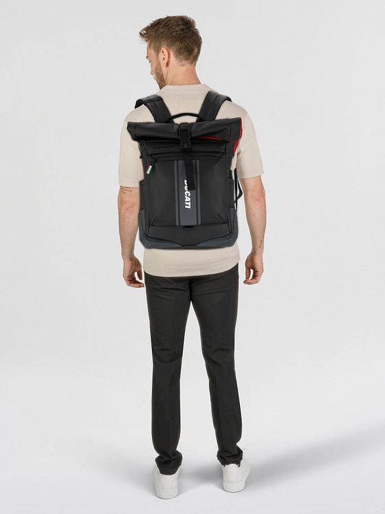 Piquadro Piquadro x Ducati Batoh 44 cm Kapsa na notebook