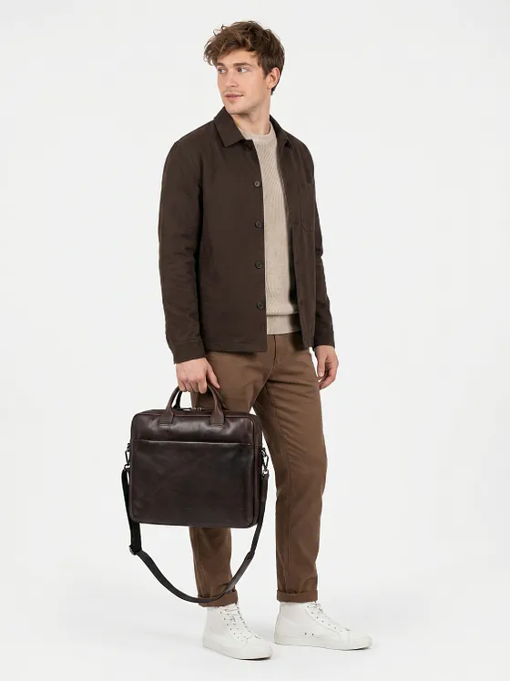 Jost London Portfölj Läder 38 cm Laptopfack Jost London Portfölj Läder 38 cm Laptopfack