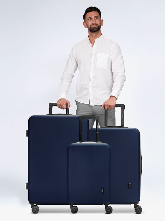 Redolz Essentials 09 3-SET 4 kolečka Sada kufrů 3-dílný