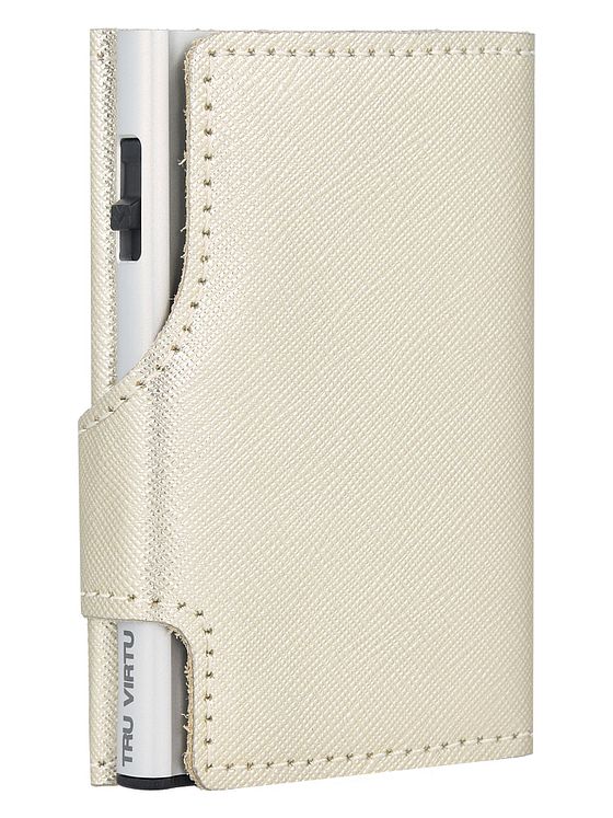 Tru Virtu Click & Slide kreditkortholder pung RFID læder 6,5 cm