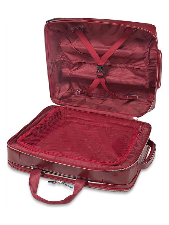 Piquadro Blue Square 2-hjuls business trolley læder 51 cm laptoprum Piquadro Blue Square 2-hjuls business trolley læder 51 cm laptoprum
