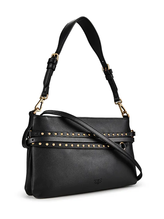 PINKO Love Bag Bolsa de hombro Piel natural 26 cm PINKO Love Bag Bolsa de hombro Piel natural 26 cm