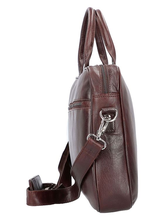 Dermata Dokumentmappe i læder med 39 cm rum til bærbar computer