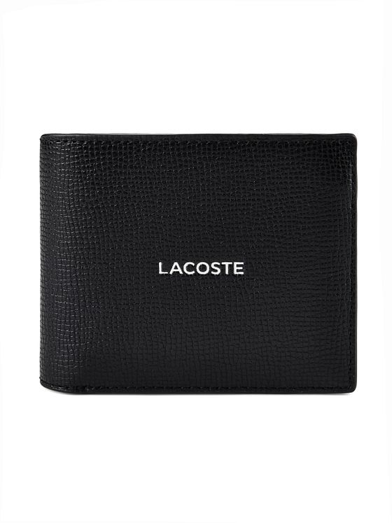 Lacoste Ossian Cartera Bloqueo RFID Piel natural 12 cm Lacoste Ossian Cartera Bloqueo RFID Piel natural 12 cm