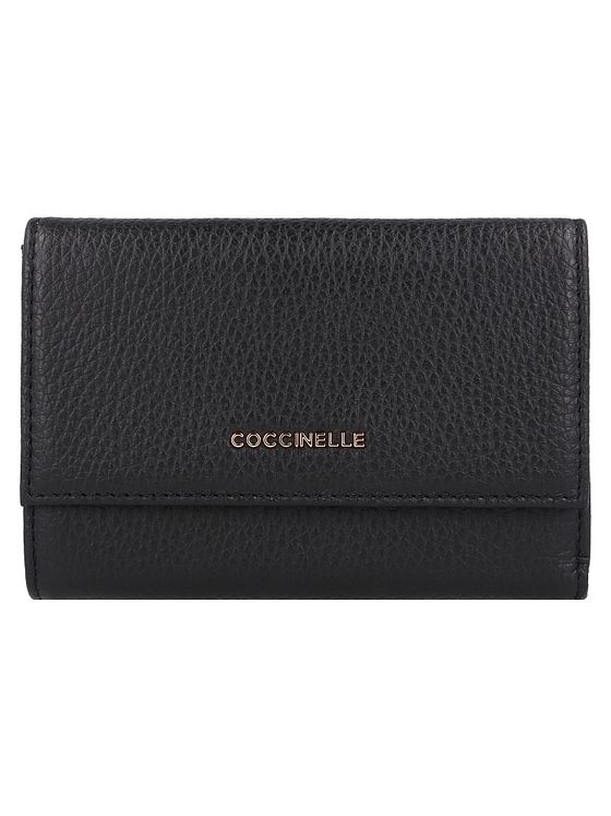 Coccinelle Metallic Soft Geldbörse Leder 14 cm Coccinelle Metallic Soft Geldbörse Leder 14 cm