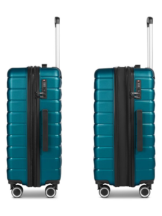 Bench Paris 4 kolečka Sada kufrů 3-dílný s roztažitelným záhybem