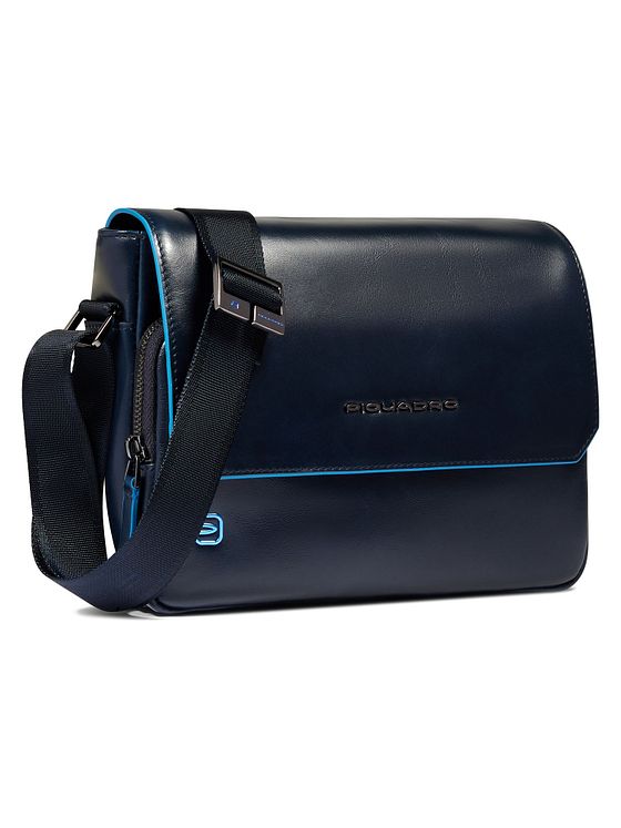 Piquadro Blue Square Messenger-taske Læder 23 cm
